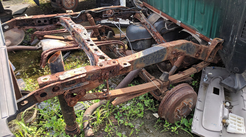Illustration for article titled Look At This Totally Rusted-Out Toyota Tacoma
